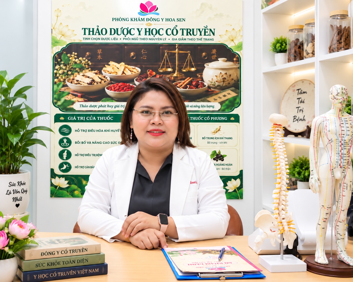 Trần Thị Thuý tại Phòng khám Đông Y Hoa Sen